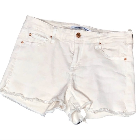 Celebrity Pink Pants - Celebrity Pink Mid-Rise Cutoff Shorts